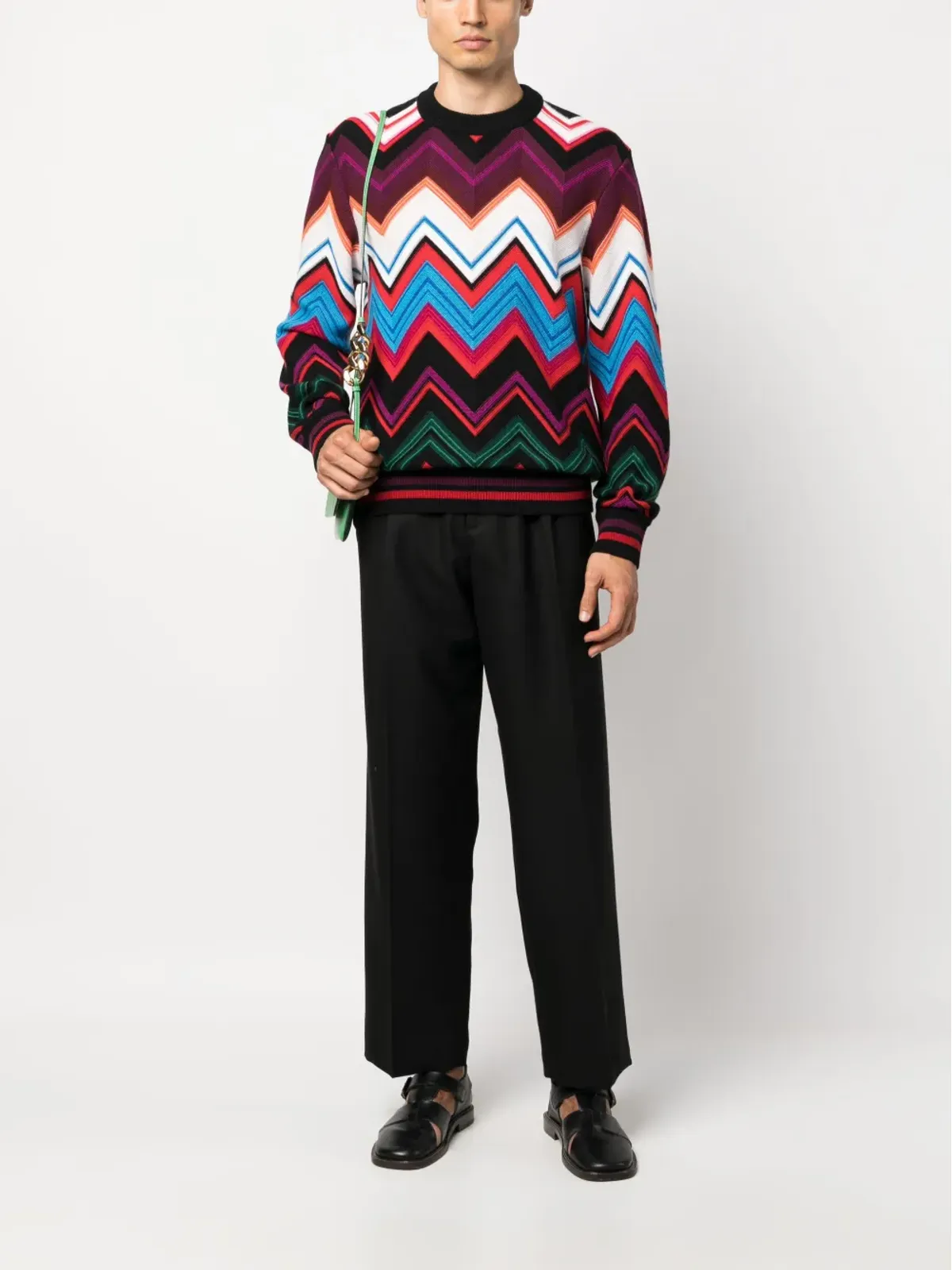 Missoni ジグザグ クルーネック ジャンパー - 画像2