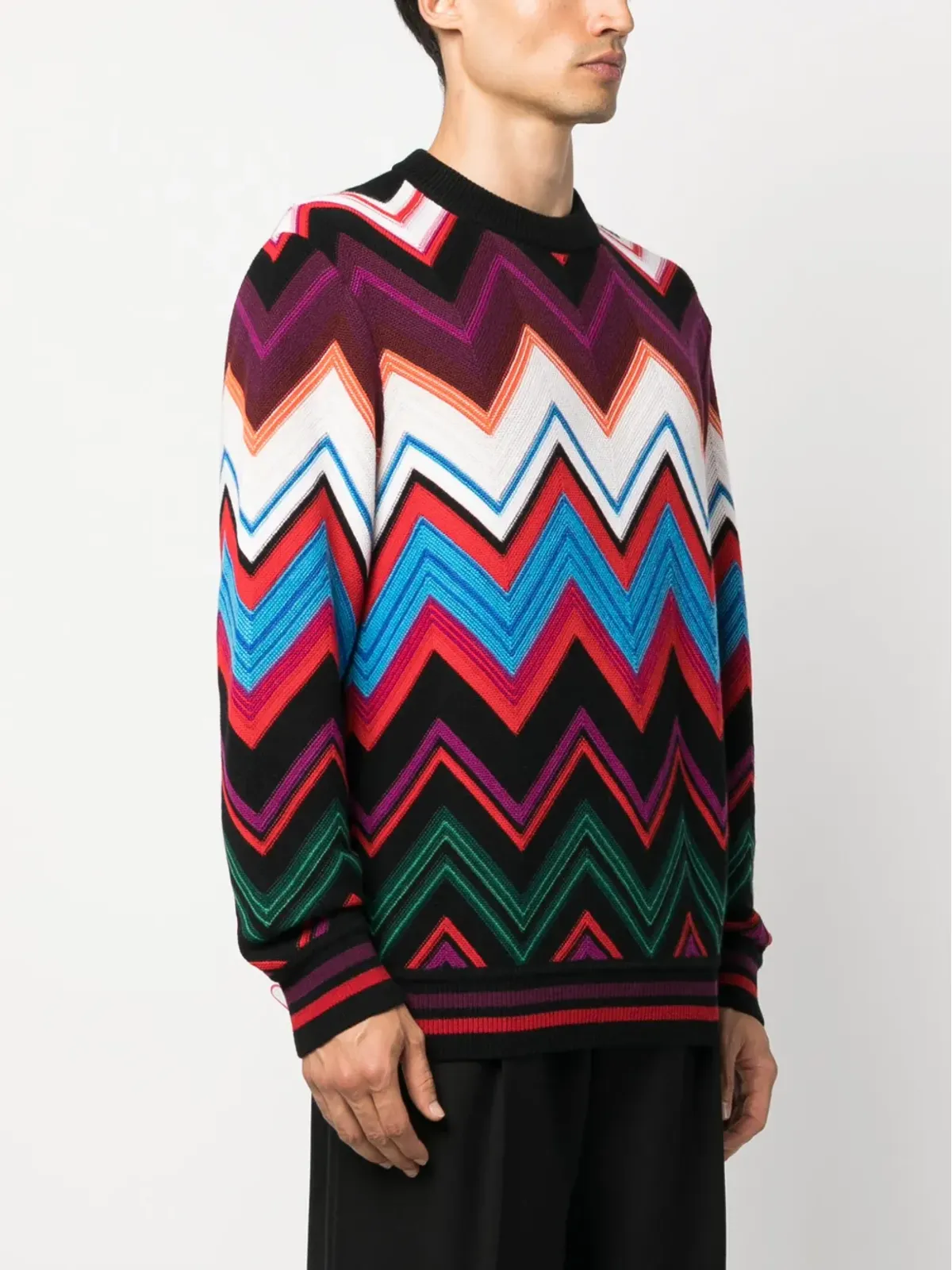 Missoni ジグザグ クルーネック ジャンパー - 画像3