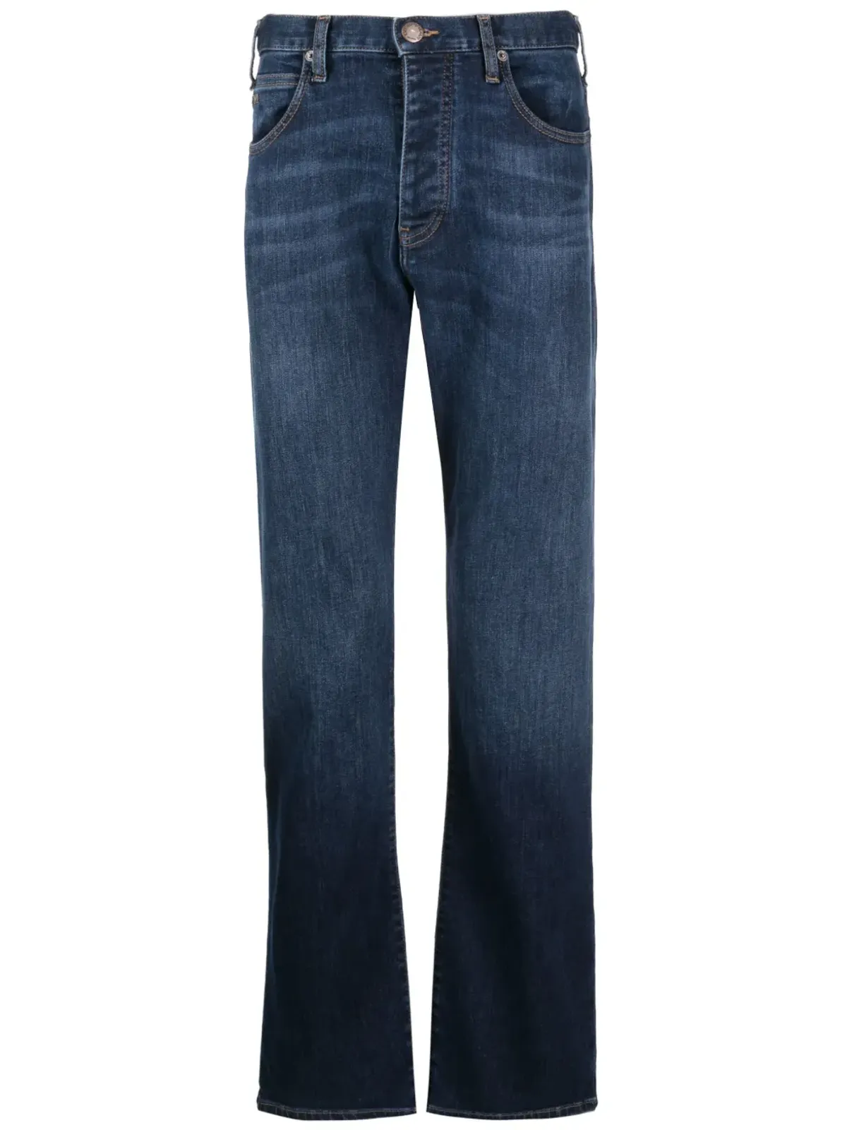 Emporio Armani J21ストレートジーンズ - ブルー - 画像1