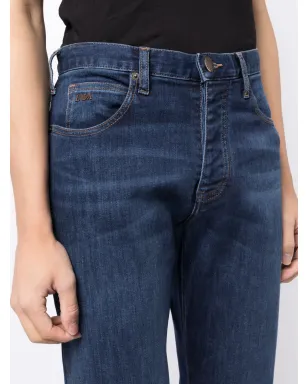 Emporio Armani J21ストレートジーンズ - ブルー - サムネイル5