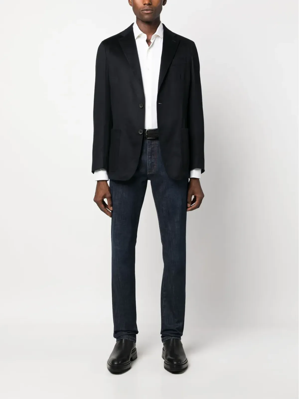 Zegna オアジ カシミヤ ブレザー - 画像2