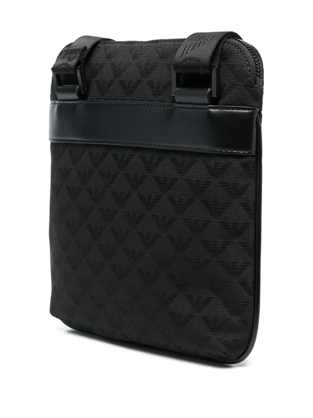Emporio Armani ロゴジャカード メッセンジャーバッグ - 画像3