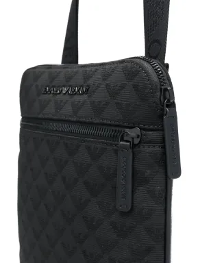 Emporio Armani ロゴジャカード メッセンジャーバッグ - サムネイル4