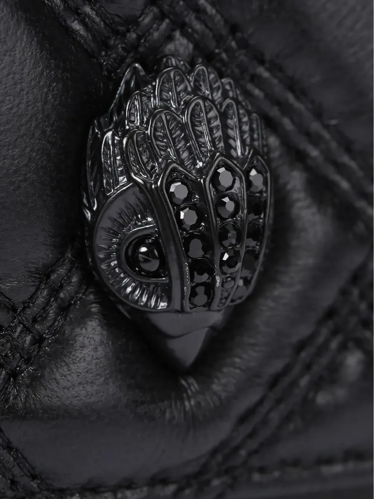 Kurt Geiger London ケンジントン チェーン キルテッド クラッチバッグ - 画像4