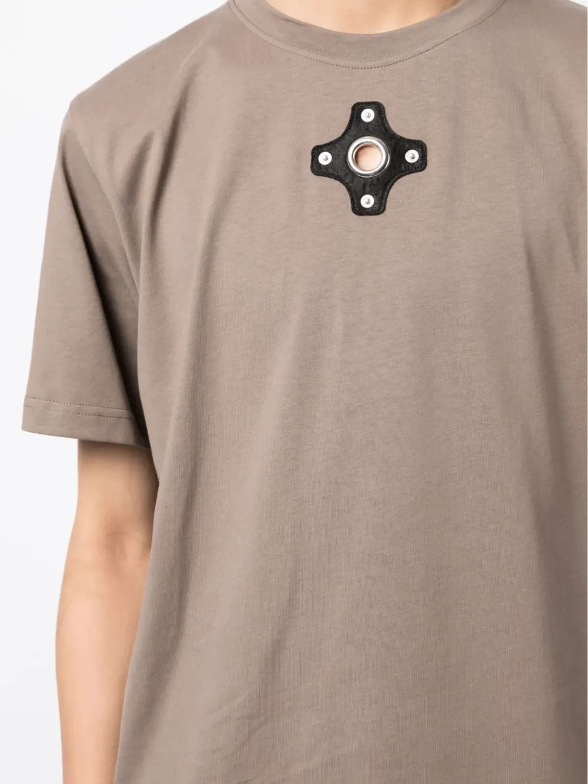 Craig Green 短袖オーガニックコットンTシャツ（ブラウン） - 画像5