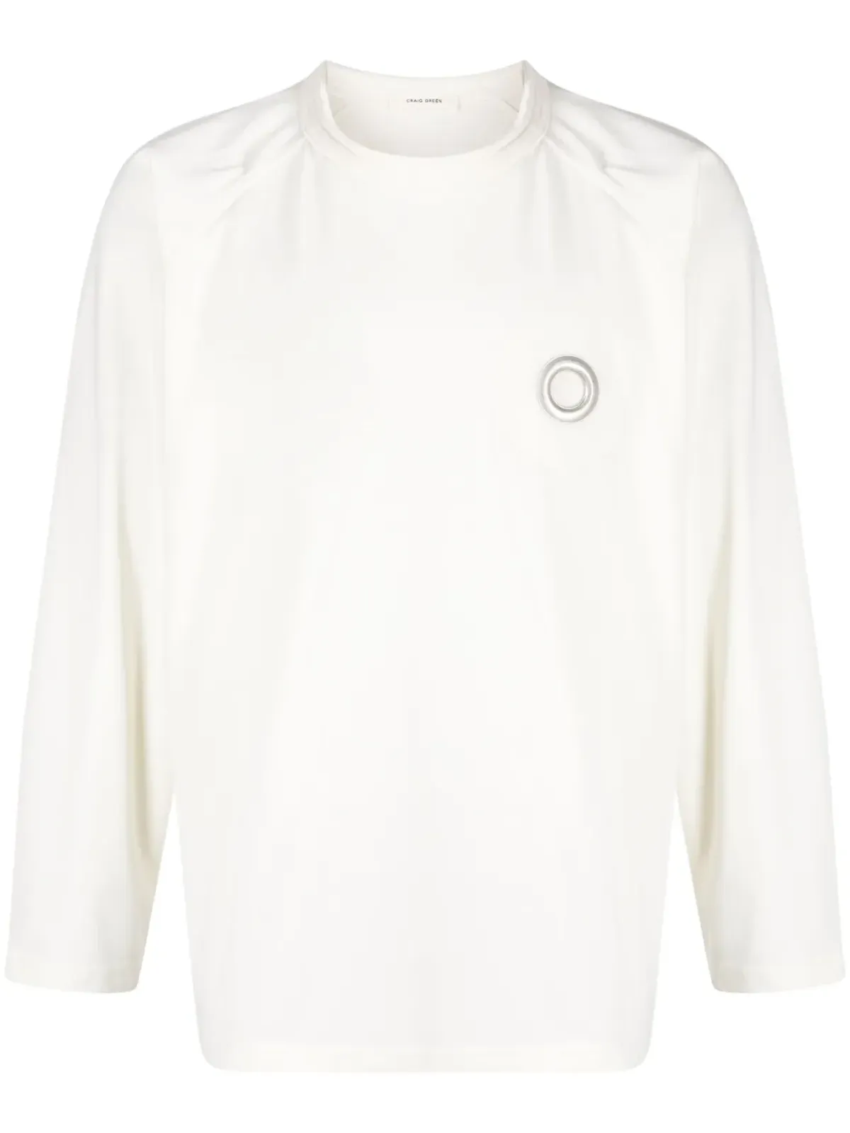 Craig Green 長袖コットンTシャツ - White - 画像1