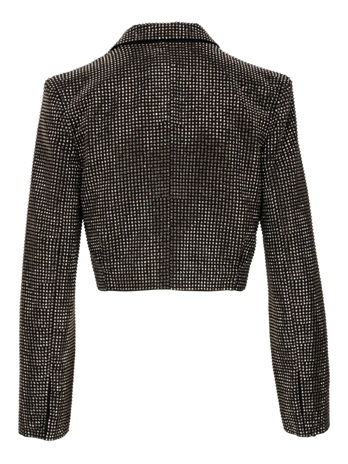 Roland Mouret ラインストーン装飾クロップドブレザー - 画像2