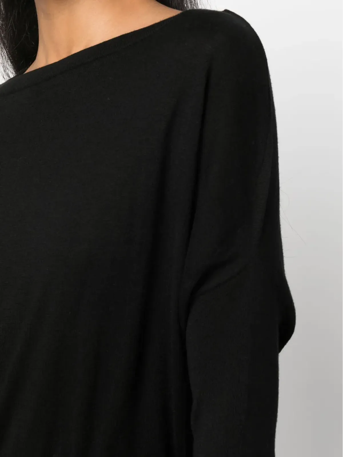 Wild Cashmere Grace ドロップショルダー ジャンパー - 画像5