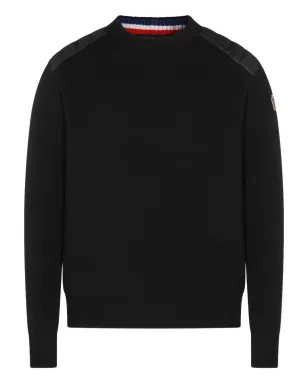 Moncler Grenoble マウンテン ロゴパッチ ウール ジャンパー - サムネイル1