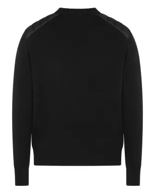Moncler Grenoble マウンテン ロゴパッチ ウール ジャンパー - サムネイル3