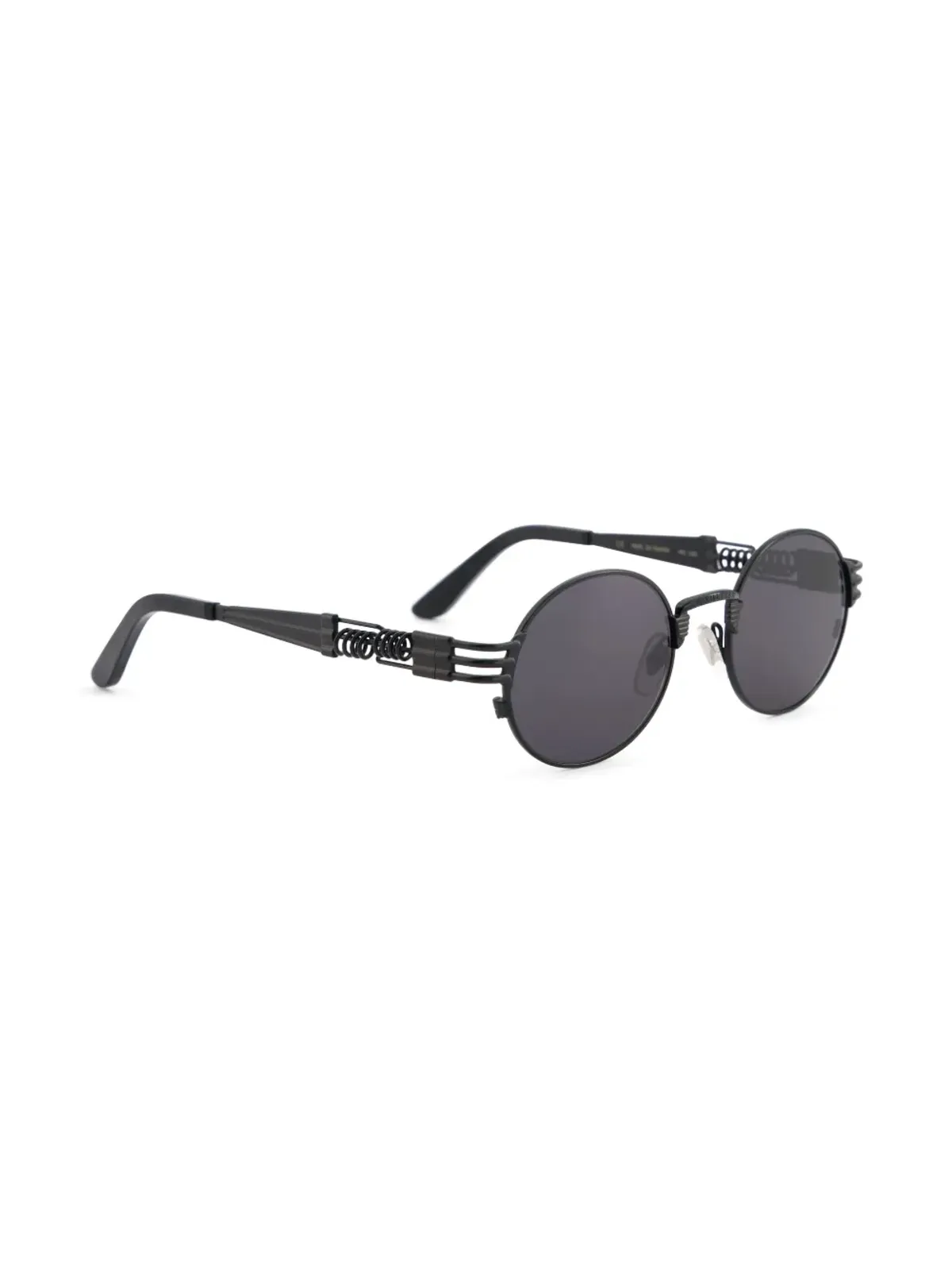 Jean Paul Gaultier ブラック 55-3175 ラウンドフレーム サングラス - 画像2