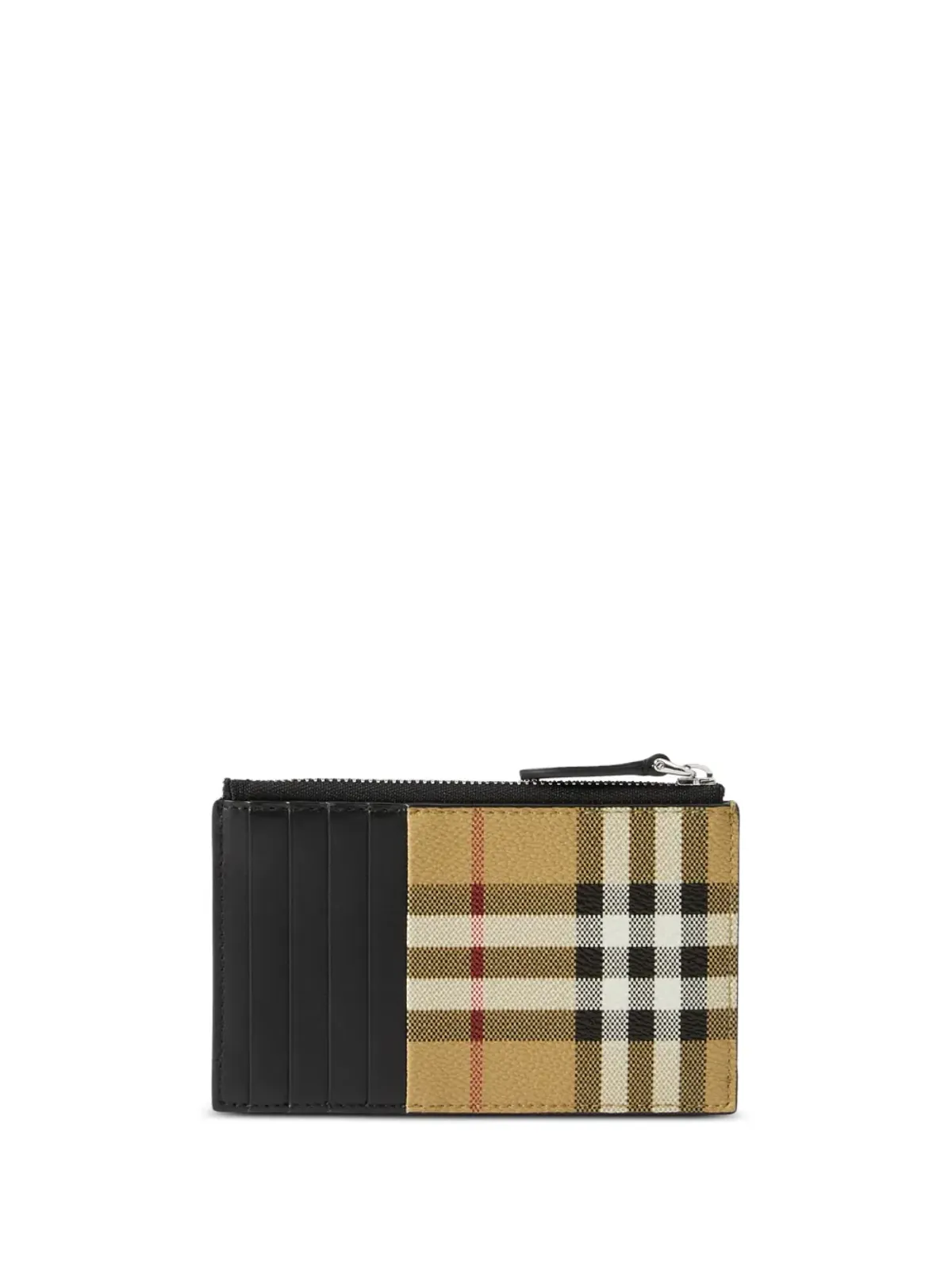Burberry ヴィンテージチェック ジップアップ カードホルダー - 画像2