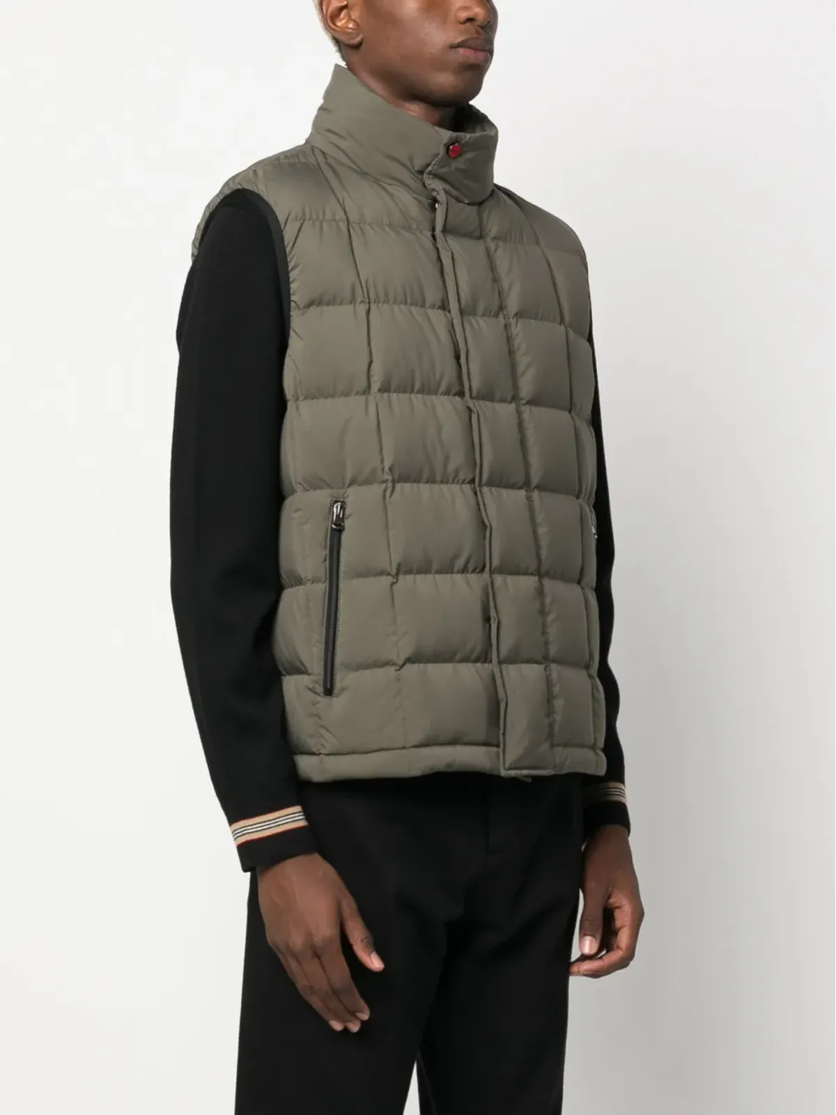 Kiton ジップアップ キルトダウンジレ - 画像3