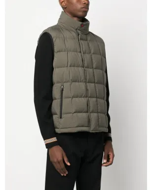 Kiton ジップアップ キルトダウンジレ - サムネイル3