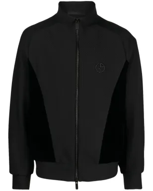 Giorgio Armani ロゴ刺繍ジップアップジャケット - サムネイル1