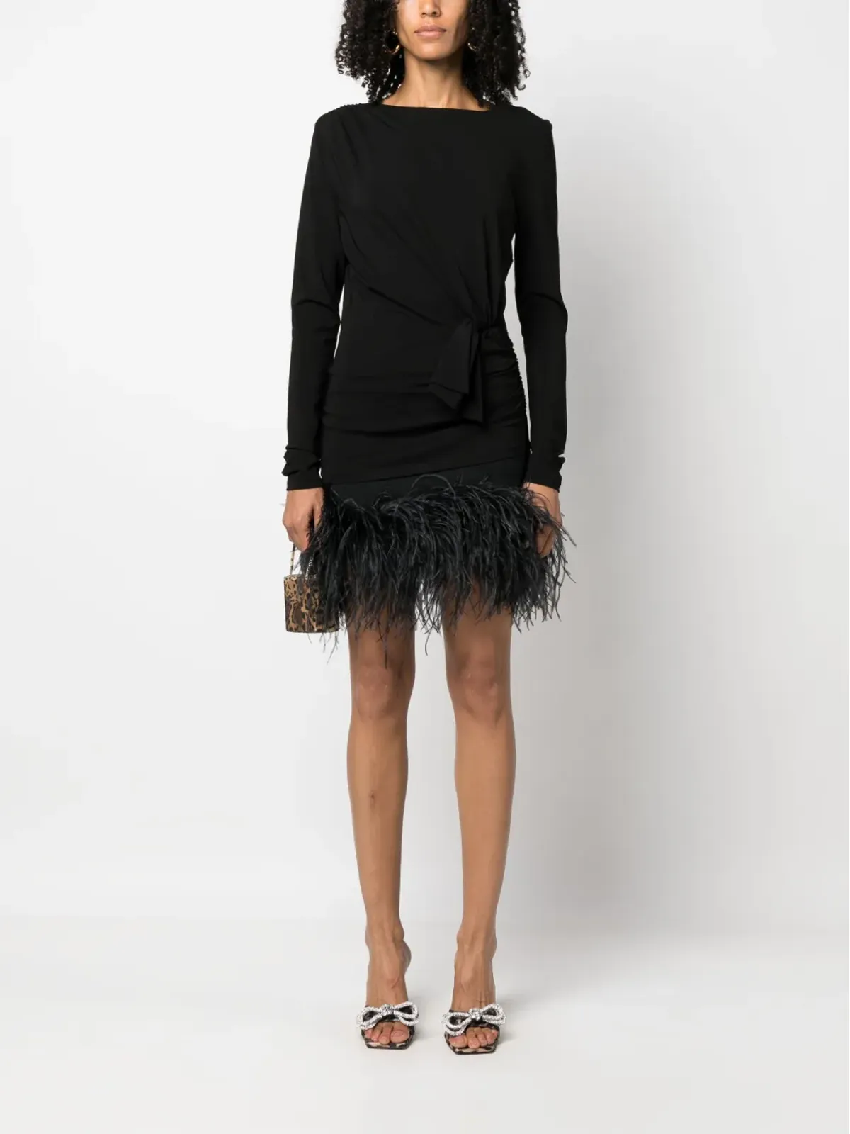 Nina Ricci ノットディテール ジャージートップ - 画像2