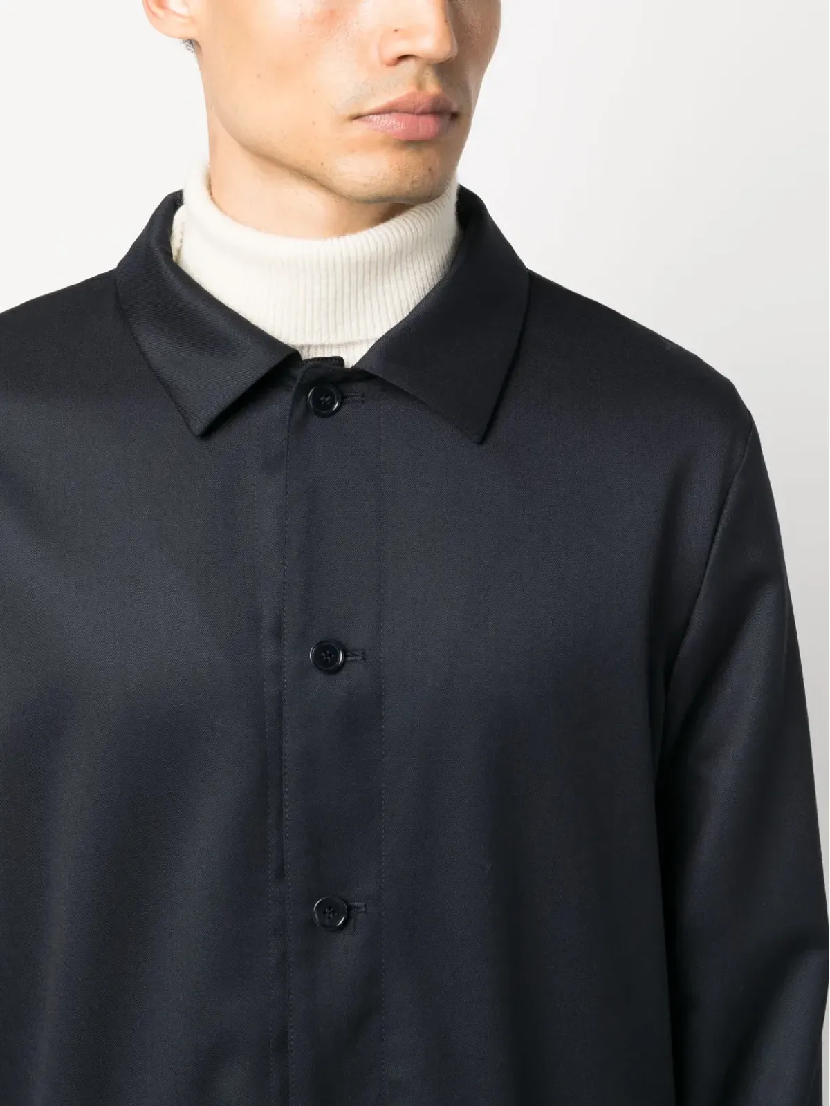 A.P.C. ウールのシャツジャケット - 画像5