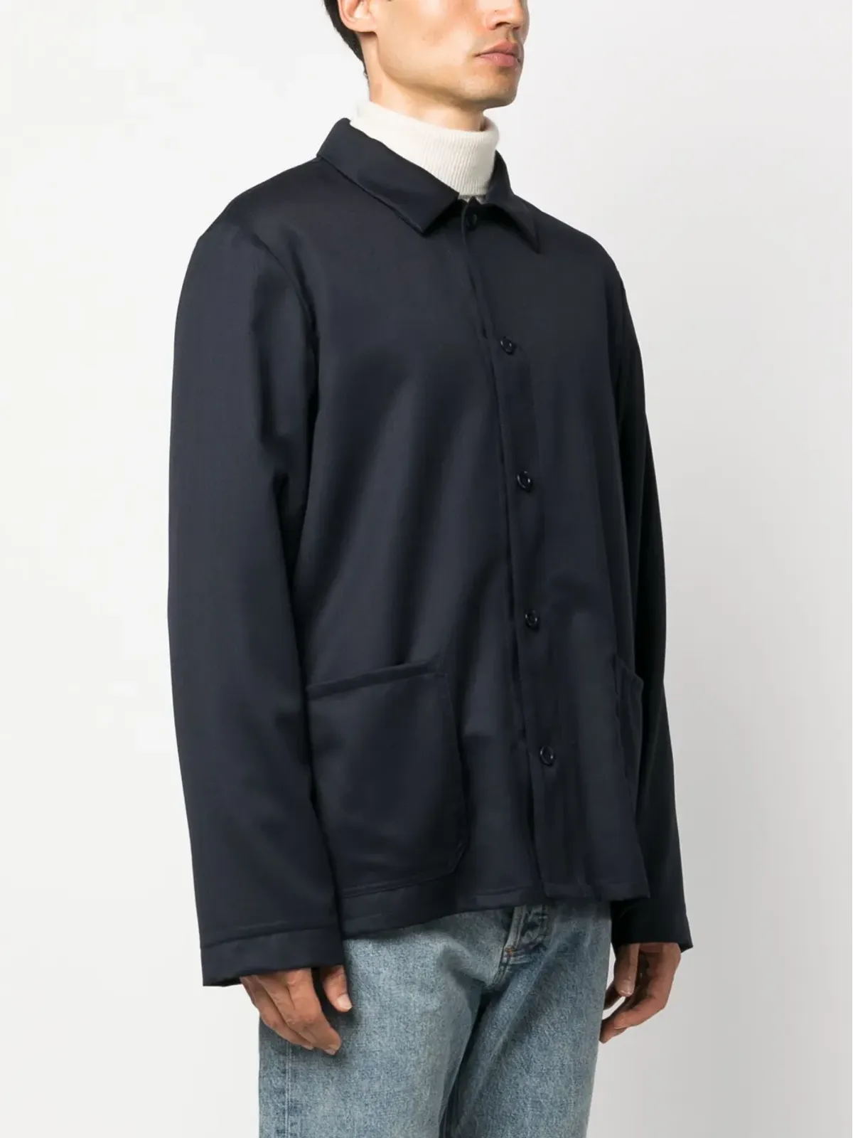 A.P.C. ウールのシャツジャケット - 画像3