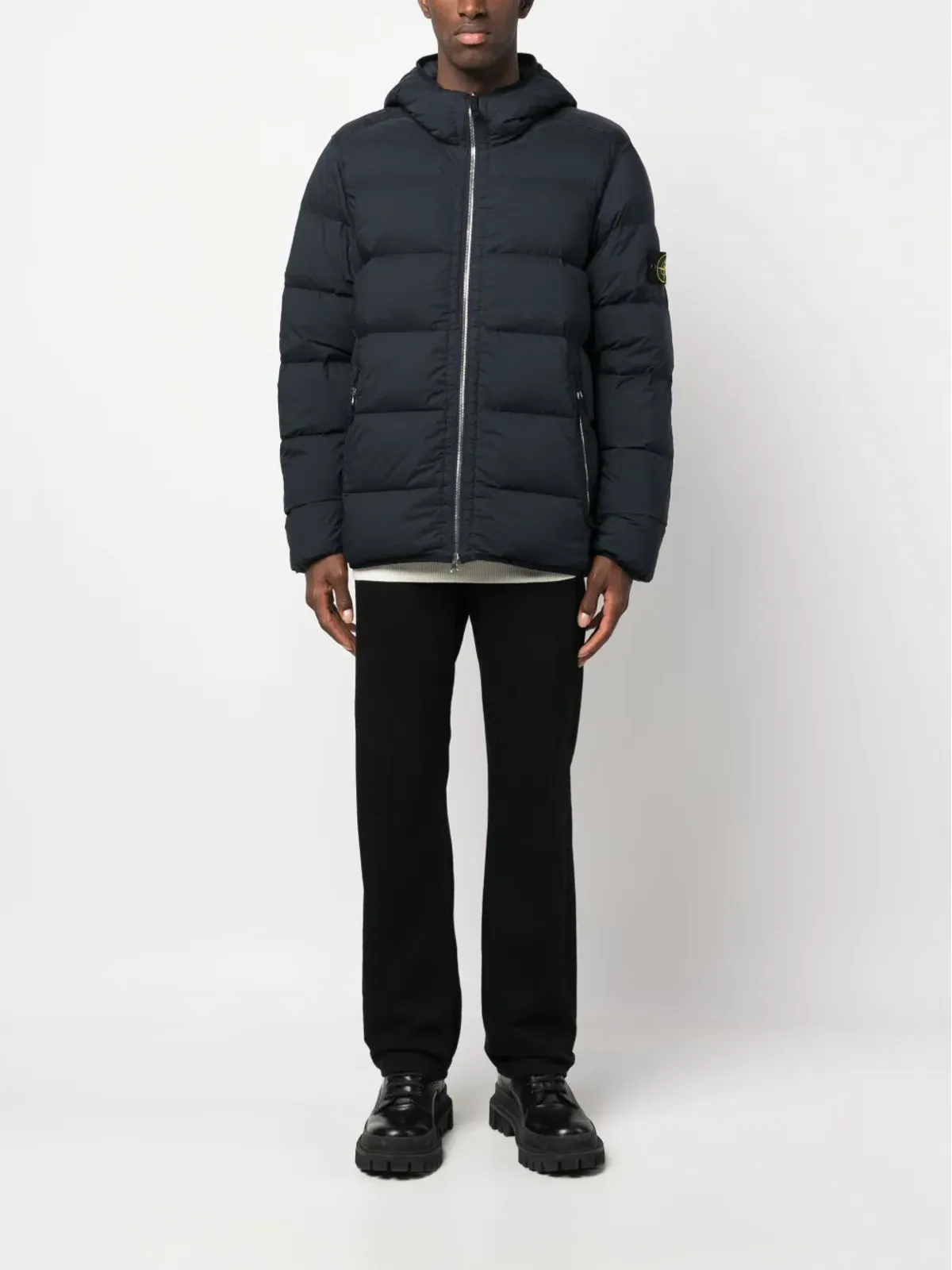 Stone Island シームレス・トンネル・ダウンTCフード付きジャケット - 画像2