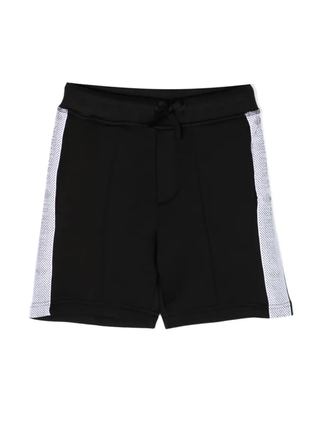 DSQUARED2 KIDS DSQUARED2 KIDS ロゴプリント ドローコード ショーツの商品画像