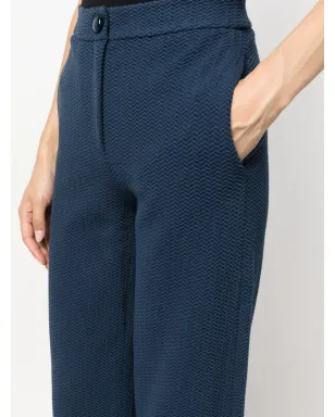 Emporio Armani チェブロンジャカード ミッドライズパンツ - サムネイル5