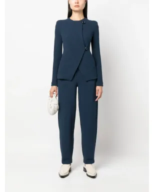 Emporio Armani チェブロンジャカード ミッドライズパンツ - サムネイル2