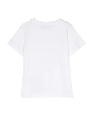 Balmain Kids スパンコール付きロゴTシャツ - サムネイル2