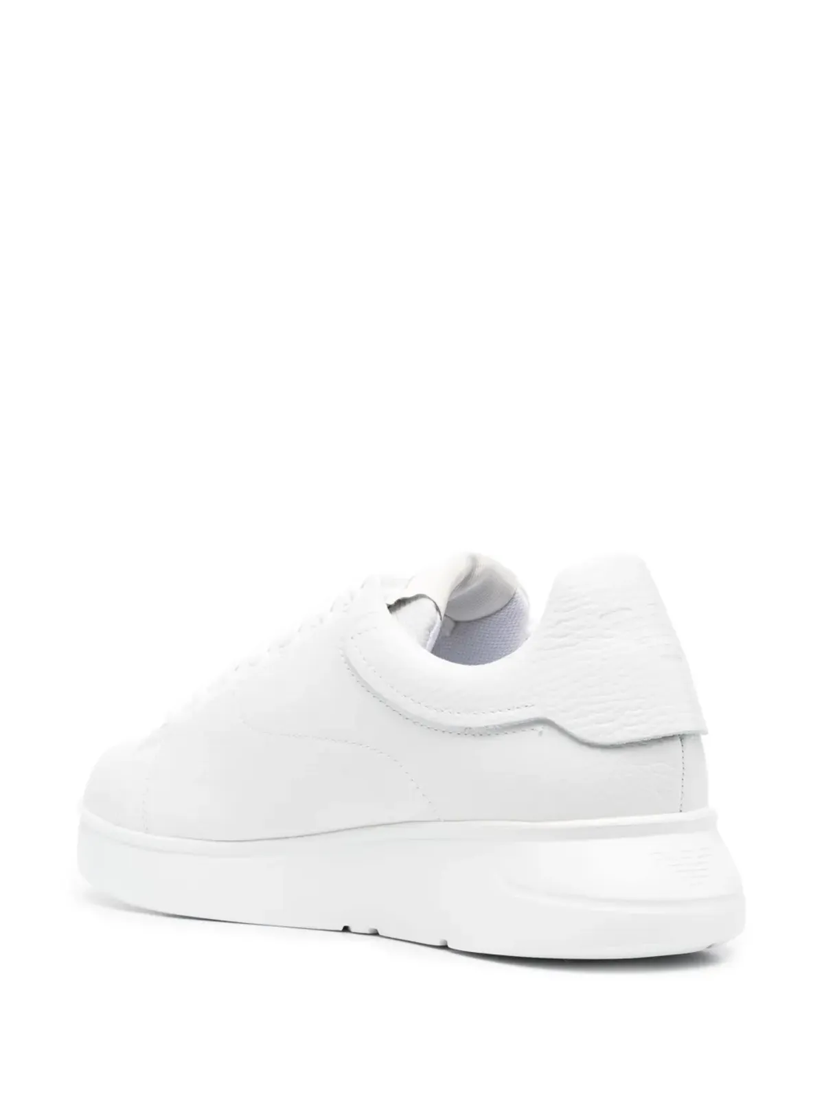 Emporio Armani レザー ローカットスニーカー - 画像3