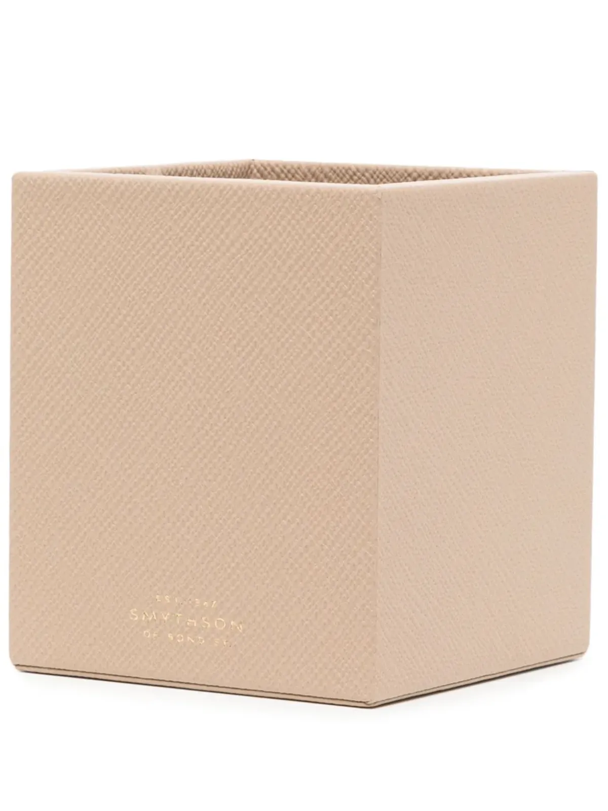 Smythson ロゴプリント レザー ペンシルホルダー - 画像1