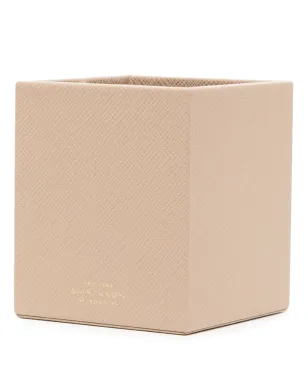 Smythson ロゴプリント レザー ペンシルホルダー - サムネイル1