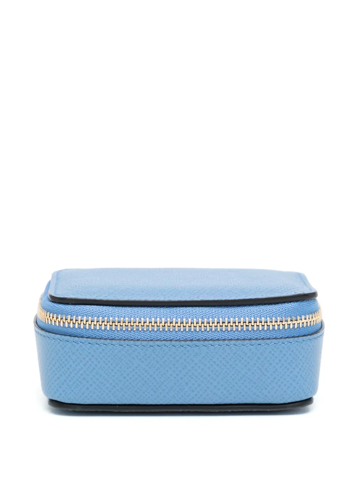 Smythson レザー トラベルポーチ - ブルー - 画像1