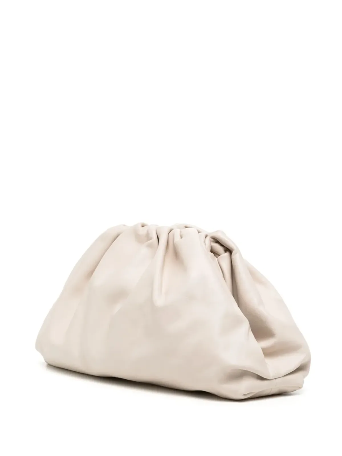 Bottega Veneta ビンテージ ギャザー入りクラッチ - Neutrals - 画像3