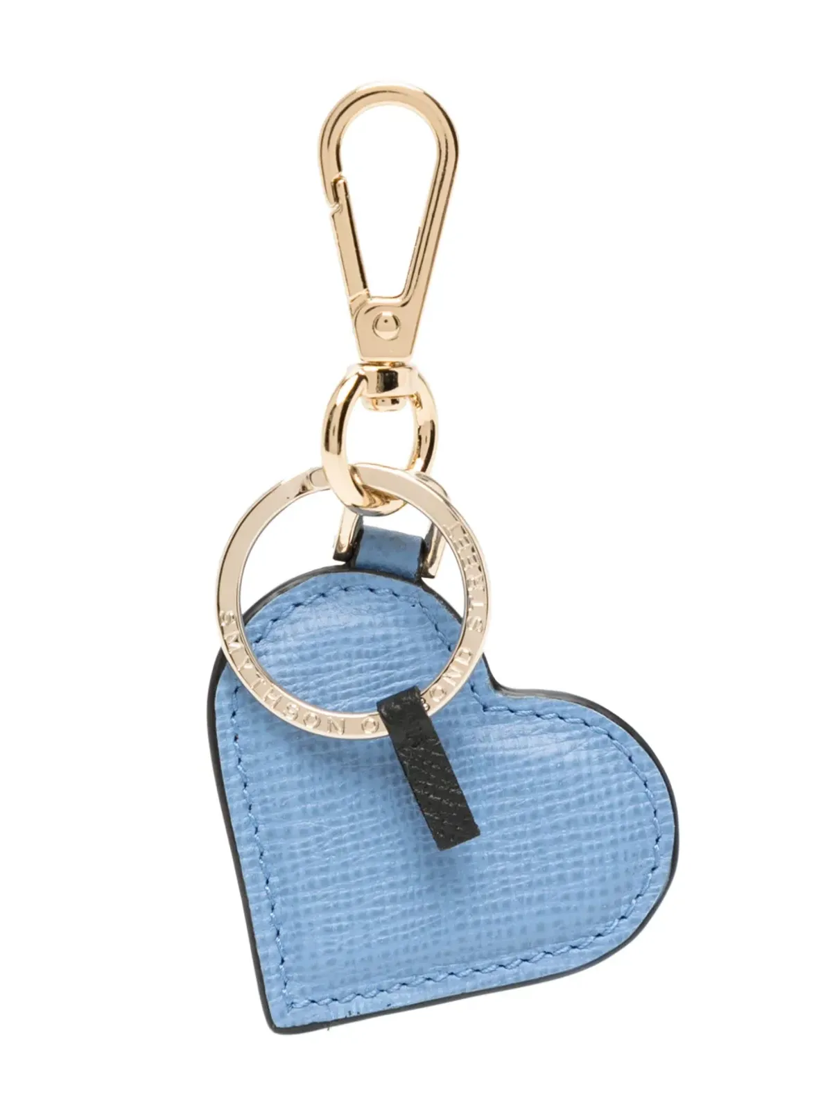 Smythson ハートモチーフレザー キーリング - 画像1