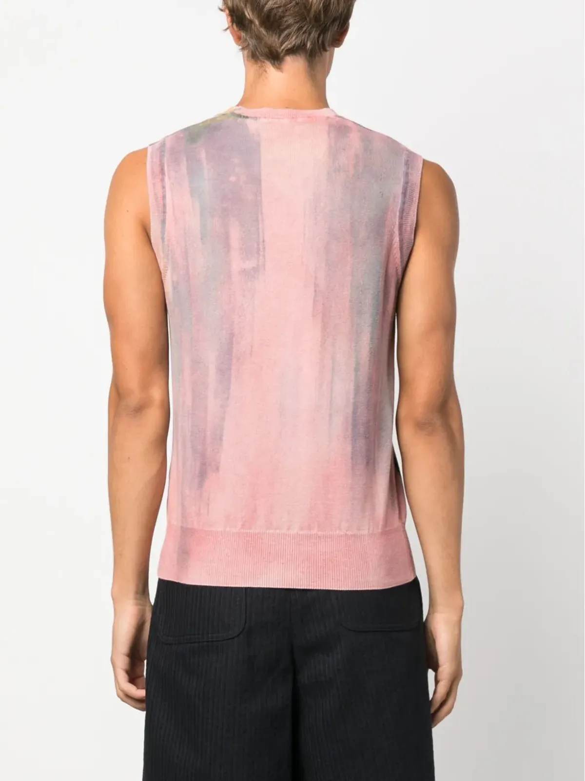 Vivienne Westwood グラフィックプリント コットン タンクトップ - Pink - 画像4