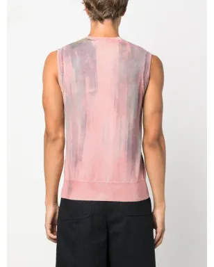 Vivienne Westwood グラフィックプリント コットン タンクトップ - Pink - サムネイル4