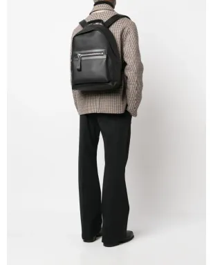 TOM FORD ジップポケット レザーバックパック - サムネイル2