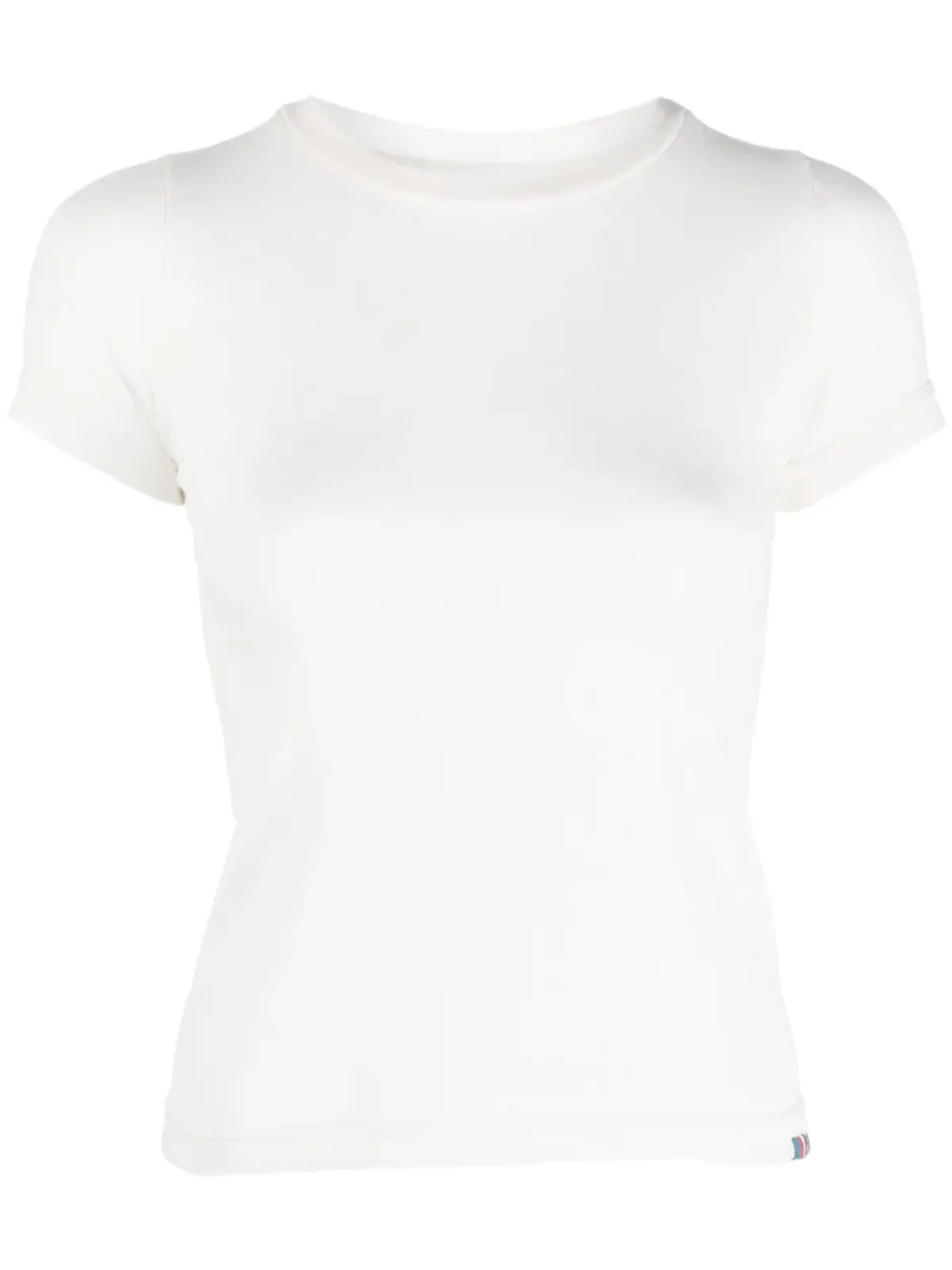 Extreme Cashmere クルーネックショートスリーブTシャツ - 画像1