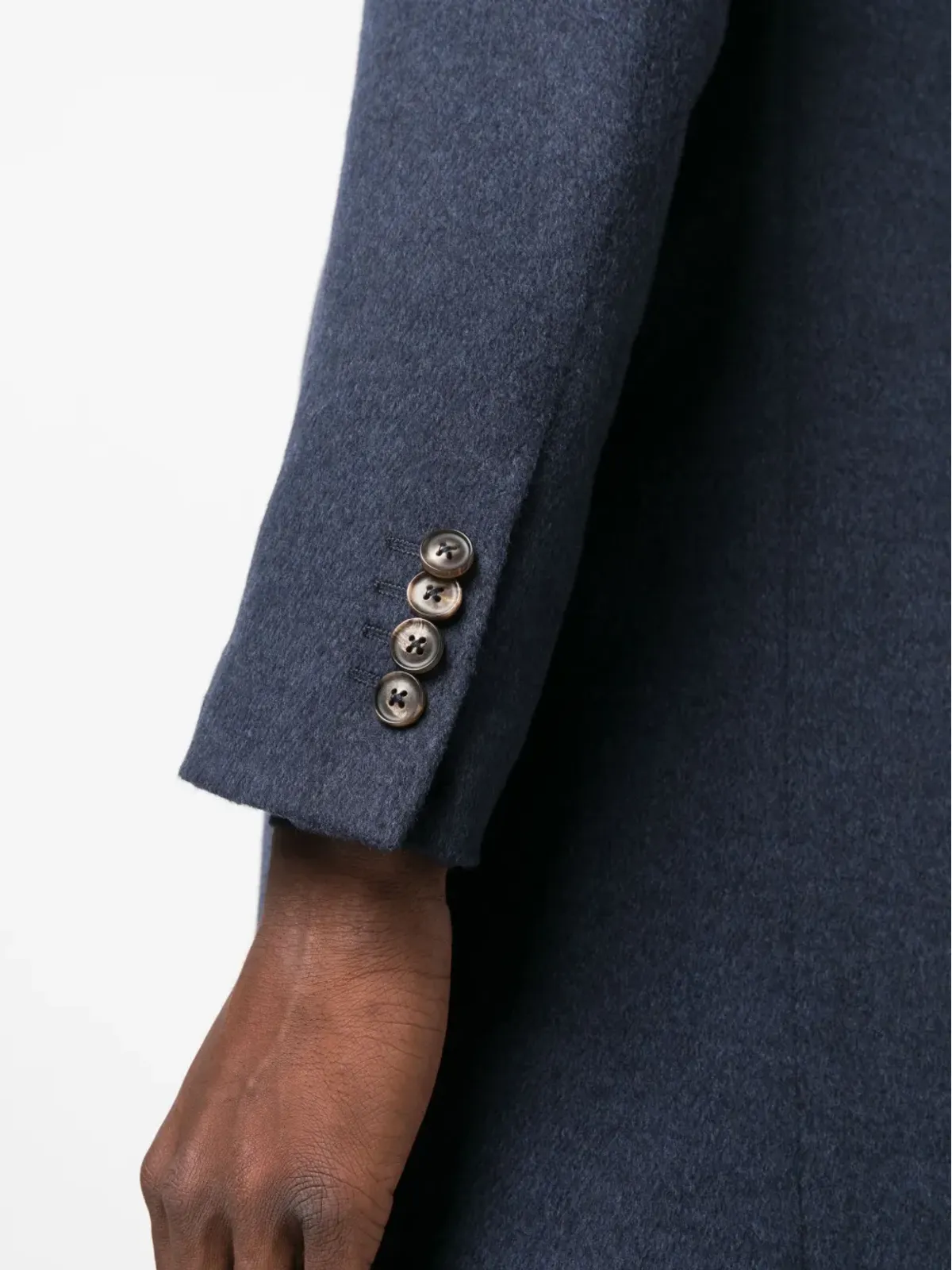 Canali シングルブレスト ウールブレンド ペコート - 画像5