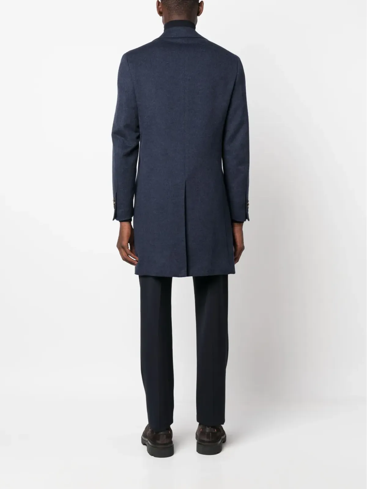 Canali シングルブレスト ウールブレンド ペコート - 画像4