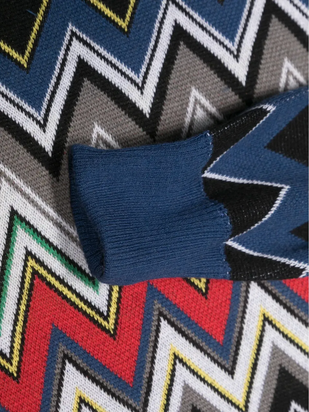Missoni Kids ジグザグ織り クルーネック ジャンパー - 画像3