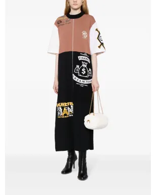 Marine Serre クレセントモチーフ レザートートバッグ - サムネイル2