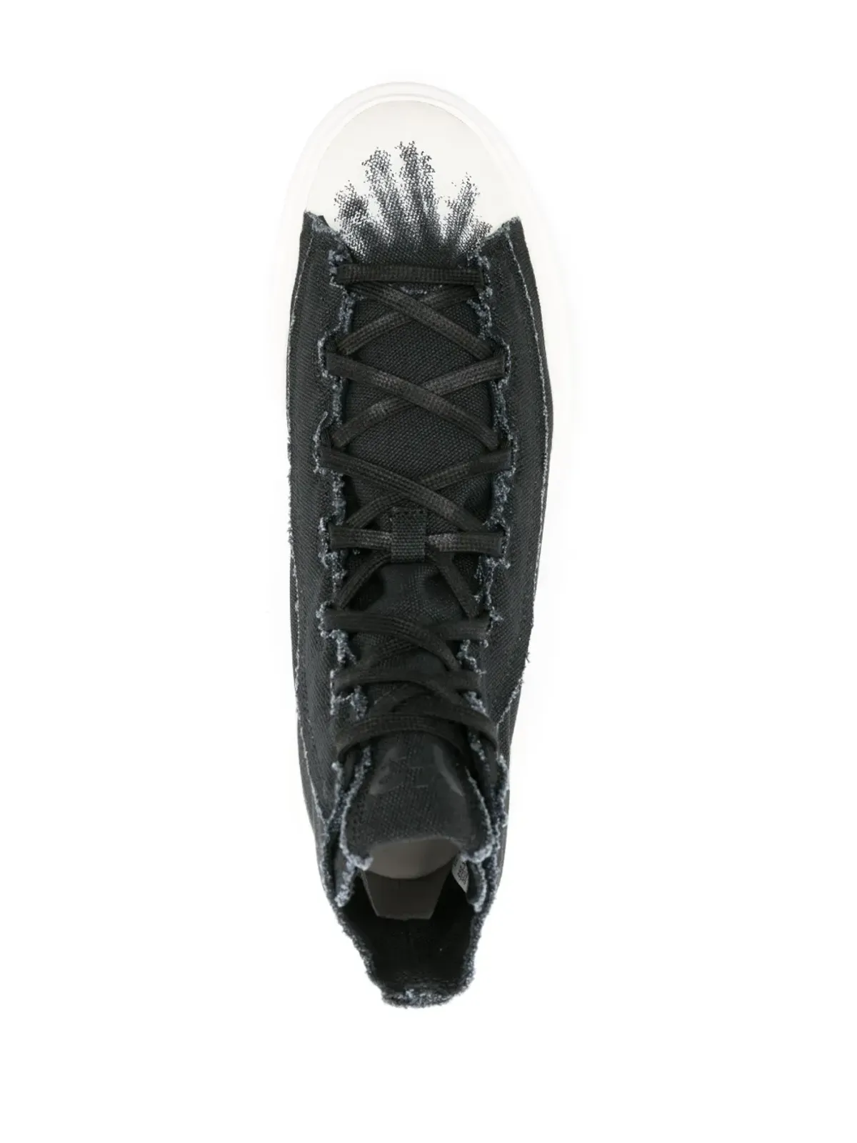 Y-3 Nizza ダメージ加工 ハイカットスニーカー - 画像4