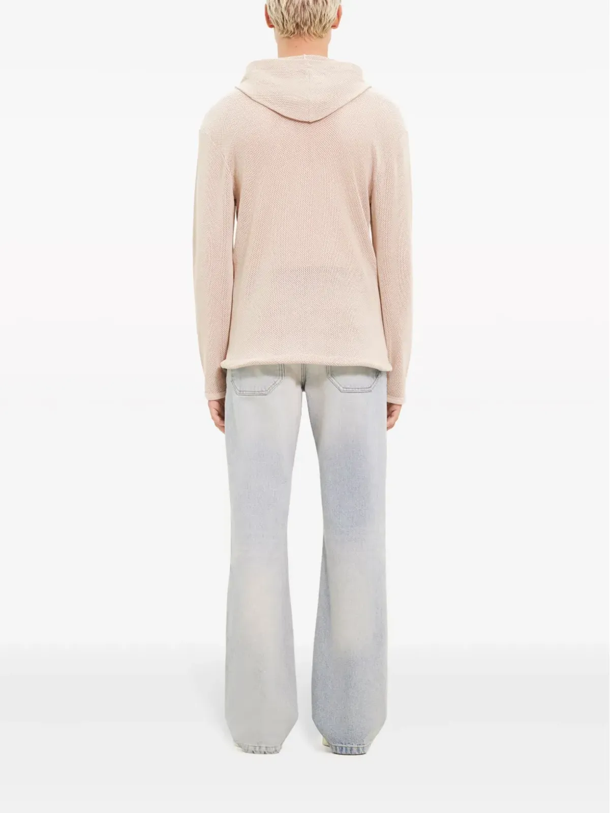 Courrèges ロゴパッチ メッシュジャンパー - 画像4