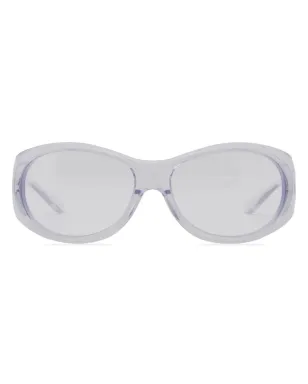 Courrèges ハイブリッド01 オーバルフレーム サングラス - サムネイル1