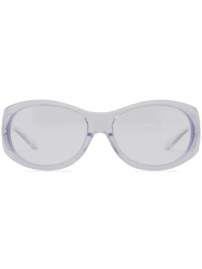 Courrèges Courrèges ハイブリッド01 オーバルフレーム サングラスの商品画像