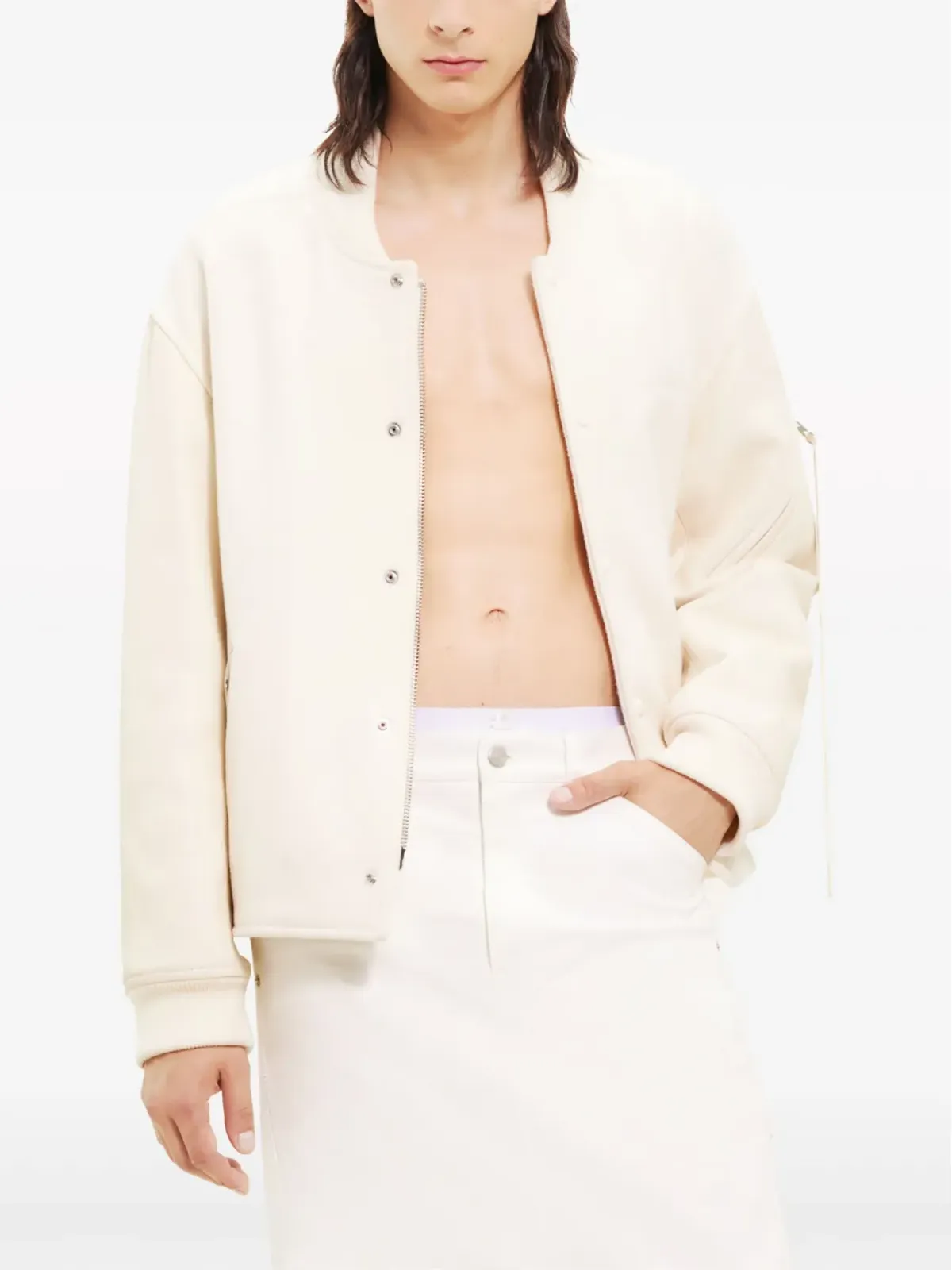 Courrèges ウールボンバー ジャケット - 画像5