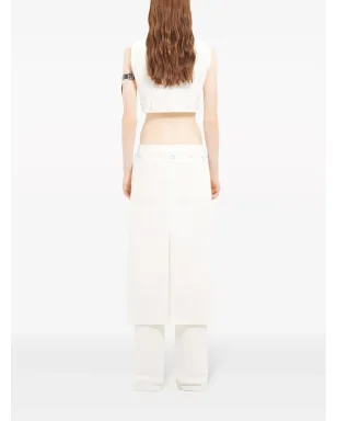 Courrèges ローライズデニムミディスカート - サムネイル4