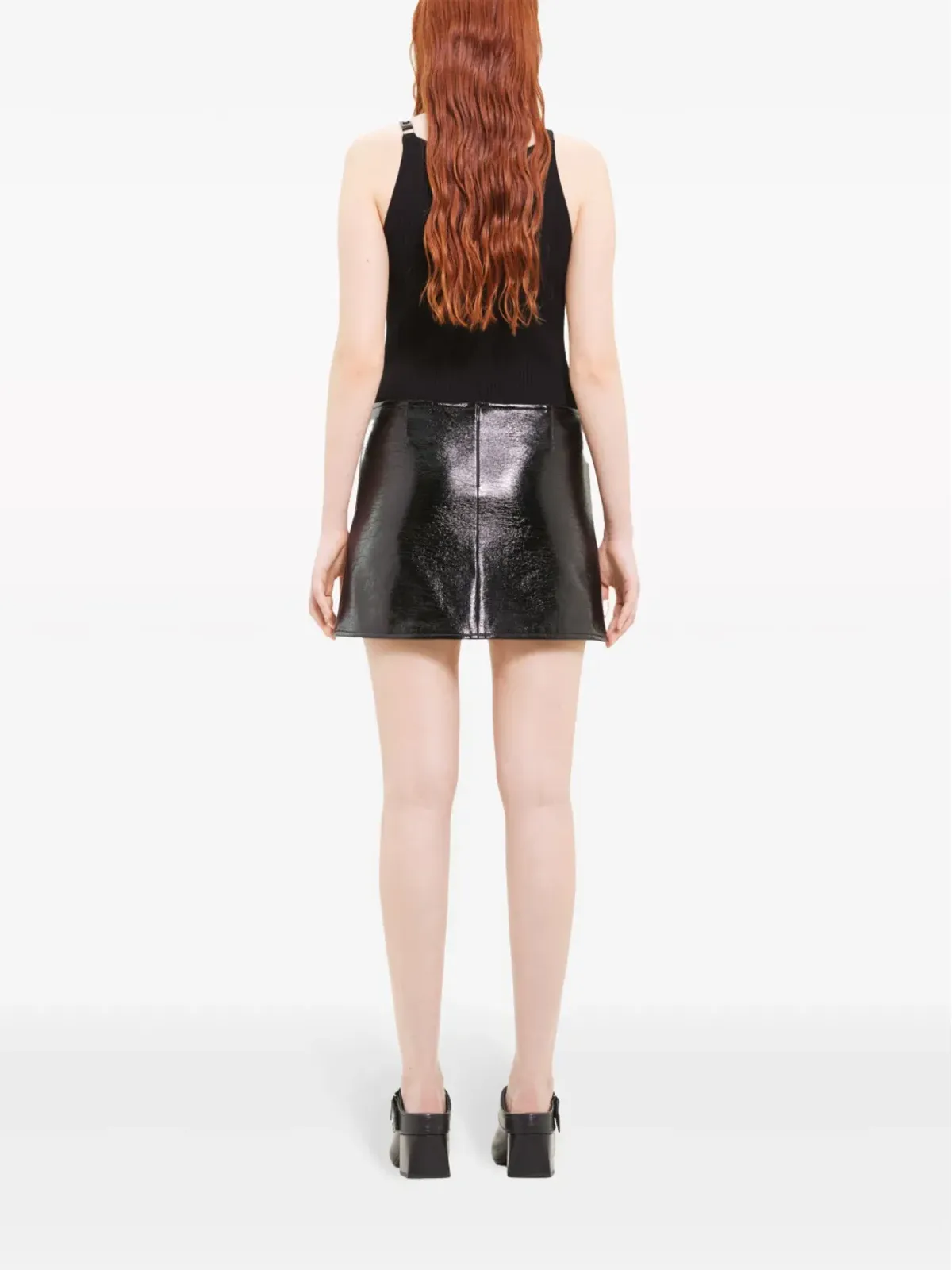 Courrèges ホリスティック ロゴパッチ タンクトップ - 画像4
