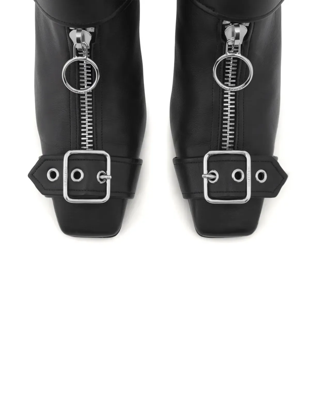 Courrèges Gogo レザー ミュール - 画像5