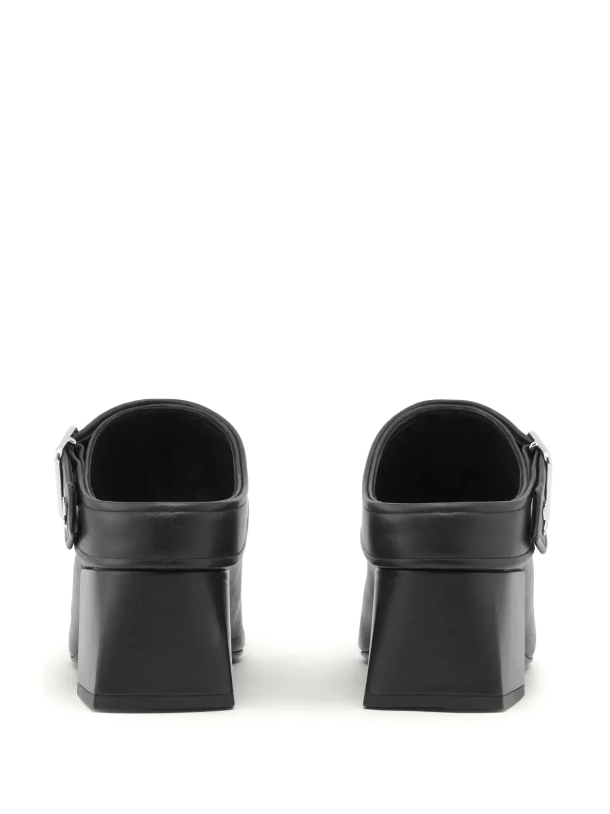Courrèges Gogo レザー ミュール - 画像4